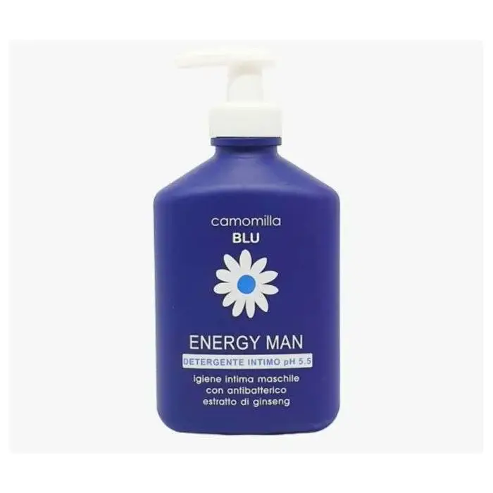 CAMOMILA ENERGY MAN NETTOYANT INTIME POUR HOMME PH 5.5 300 ML CAMOMILA ENERGY MAN NETTOYANT INTIME POUR HOMME PH 5.5 300 ML