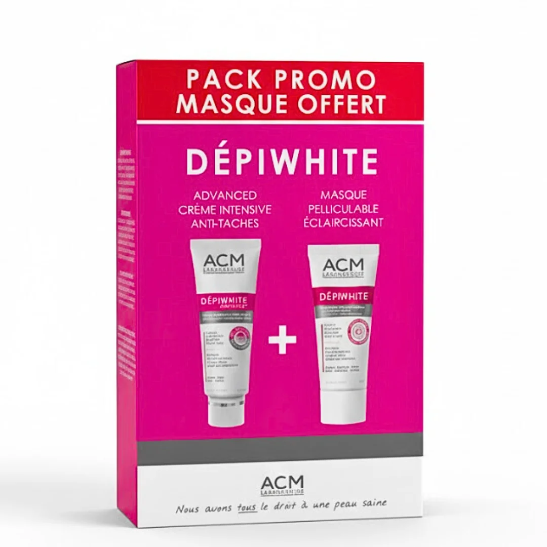 ACM Depiwhite Advanced Creme + Masque Eclaircissant OFFERT ACM Depiwhite Advanced Creme + Masque Eclaircissant OFFERT
