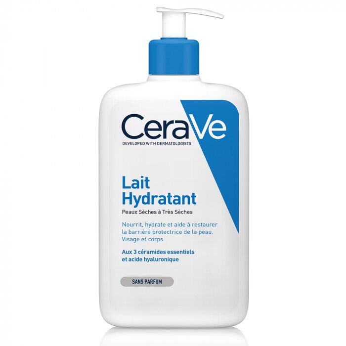 CERAVE LAIT HYDRATANT PEAUX SÈCHES A TRÈS SÈCHES 473ml CERAVE LAIT HYDRATANT PEAUX SÈCHES A TRÈS SÈCHES 473ml