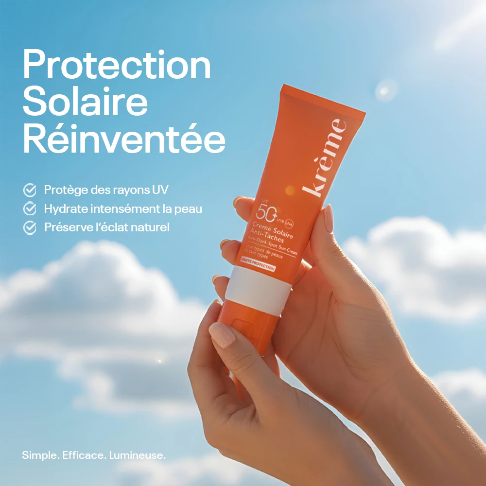 Kreme Écran Solaire Anti-Taches SPF50+ Kreme Écran Solaire Anti-Taches SPF50+ – Image 2