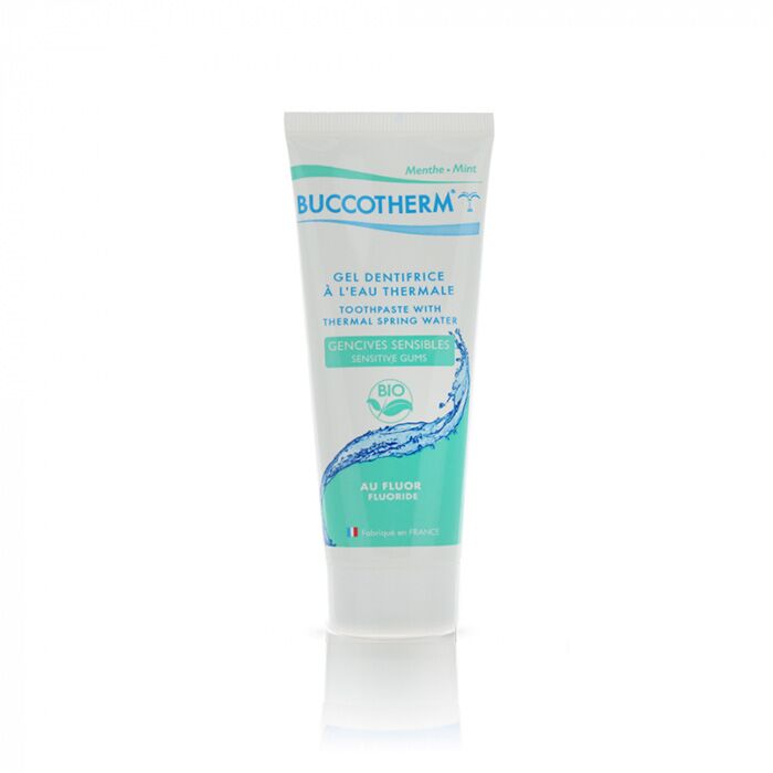 BUCCOTHERM GENCIVES SENSIBLES GEL DENTIFRICE BIO AU FLUOR 75ml BUCCOTHERM GENCIVES SENSIBLES GEL DENTIFRICE BIO AU FLUOR 75ml