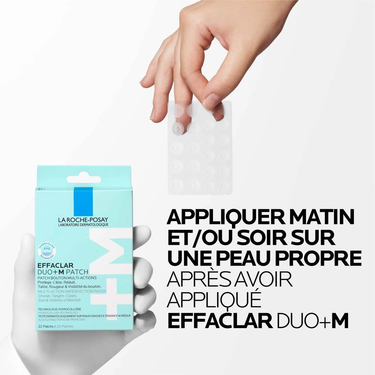 LA ROCHE POSAY EFFACLAR DUO +M 22 PATCHS BOUTONS LA ROCHE POSAY EFFACLAR DUO +M 22 PATCHS BOUTONS – Image 2