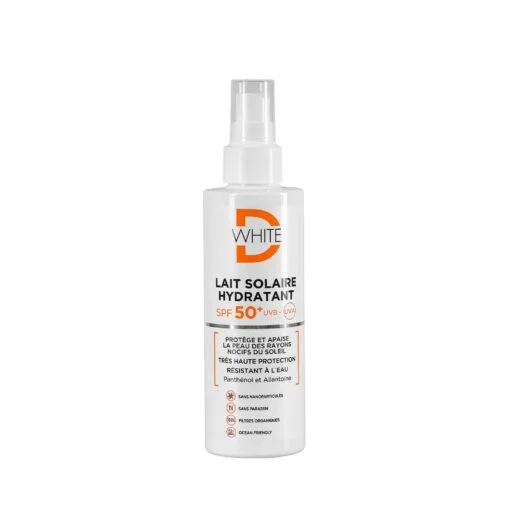DWHITE Lait Solaire Hydratant SPF50+ 200ML DWHITE Lait Solaire Hydratant SPF50+ 200ML