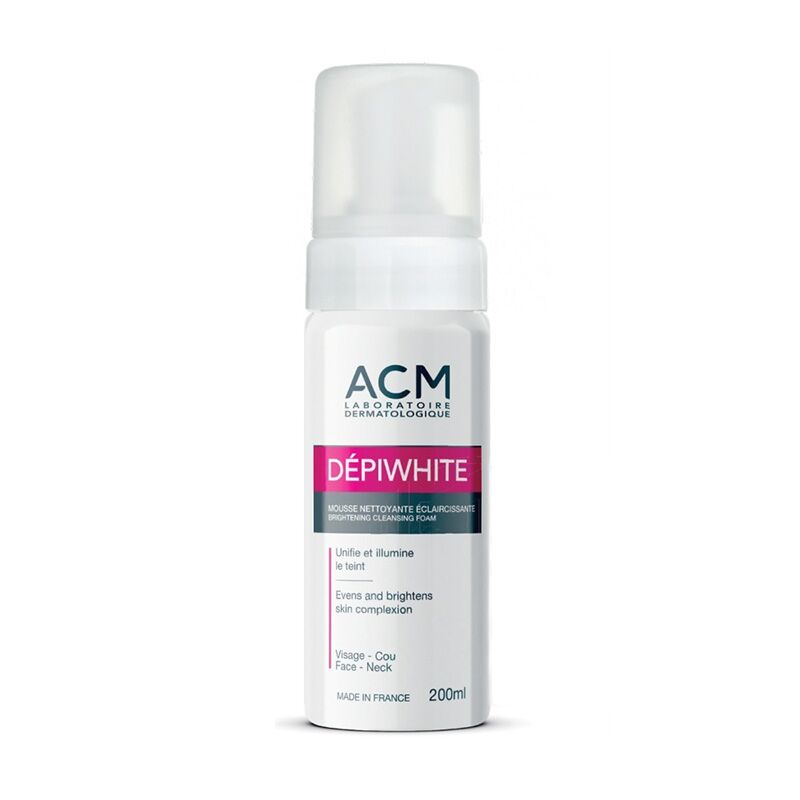 ACM DEPIWHITE MOUSSE NETTOYANTE ECLAIRCISSANTE 200ml ACM DEPIWHITE MOUSSE NETTOYANTE ECLAIRCISSANTE 200ml