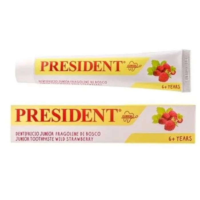 PRESIDENT DENTIFRICE JUNIOR 6+FRAISE PRESIDENT DENTIFRICE JUNIOR 6+FRAISE
